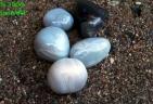 Botswana Achat, grau